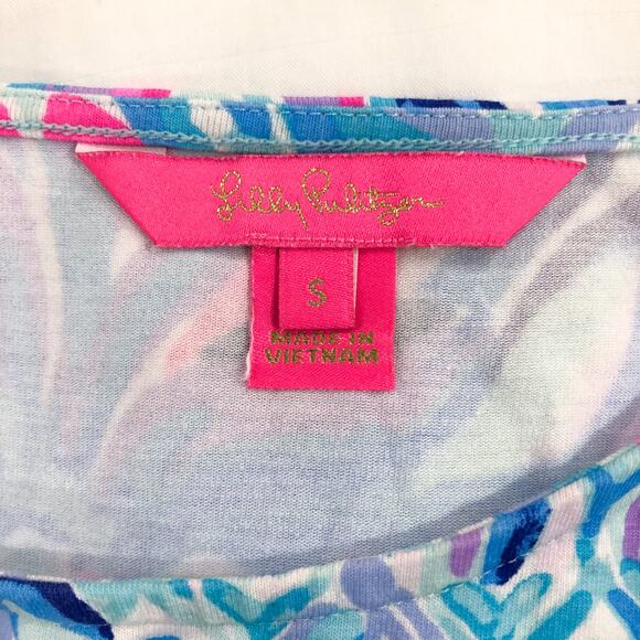 Lilly Pulitzer Riegan Zanzibar Blu Party Princess Dress - Picture 10 of 13